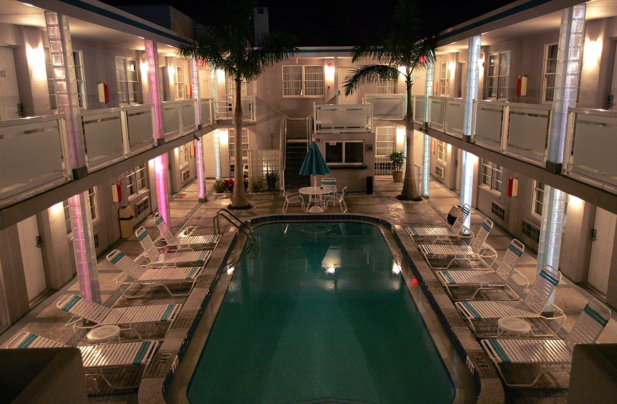 Camelot Beach Suites Property Camelot At Night